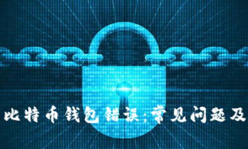 如何解决比特币钱包错误:常见问题及解决方案